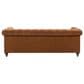 Jennifer Taylor Home Alto Stationary Sofa in Burnt Orange Velvet, , large