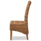Baxton Studio Trianna Side Chair in Brown and Natural Brown, , large