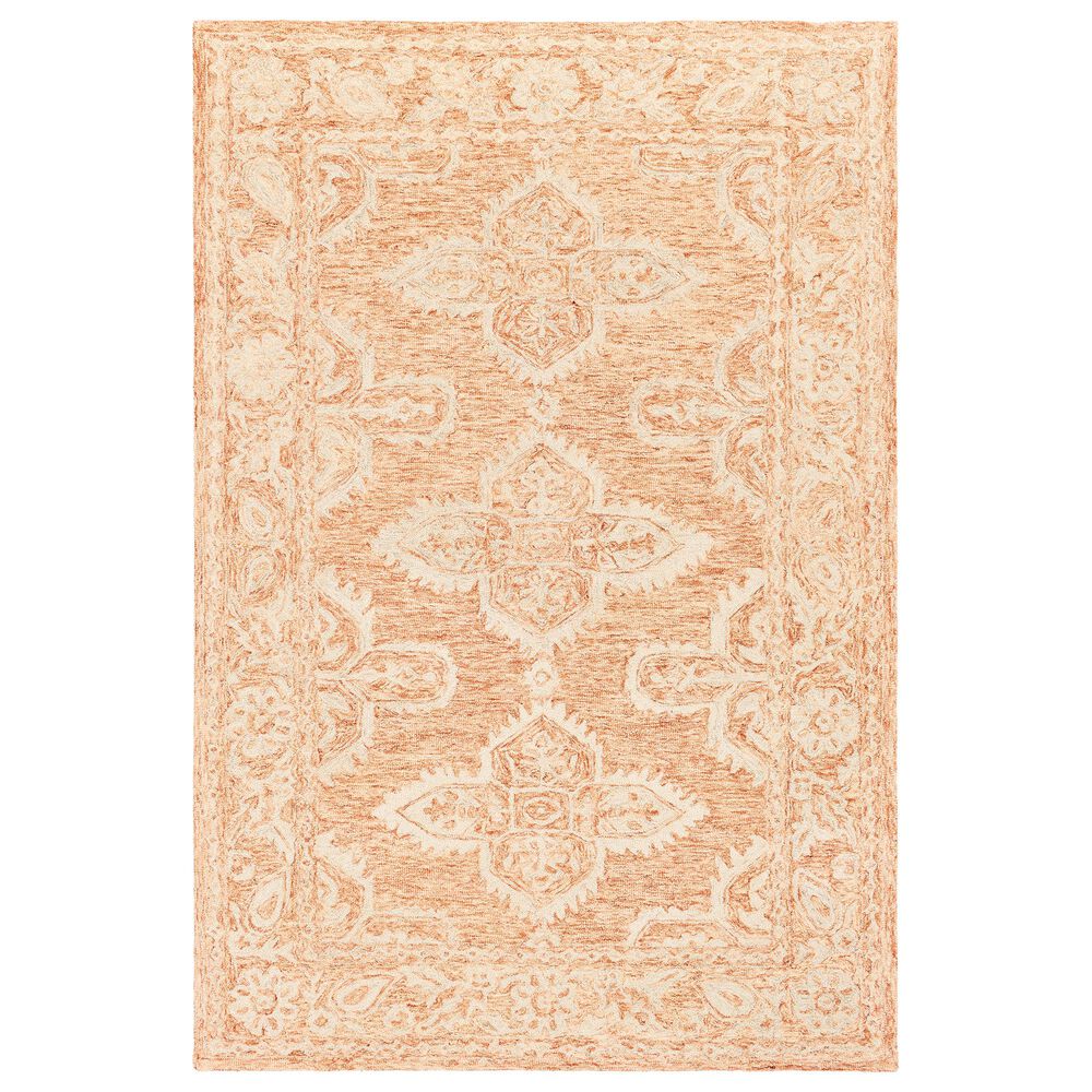 Surya Granada GND-2301 5" x 7"6" Rust, Peach and Khaki Area Rug, , large