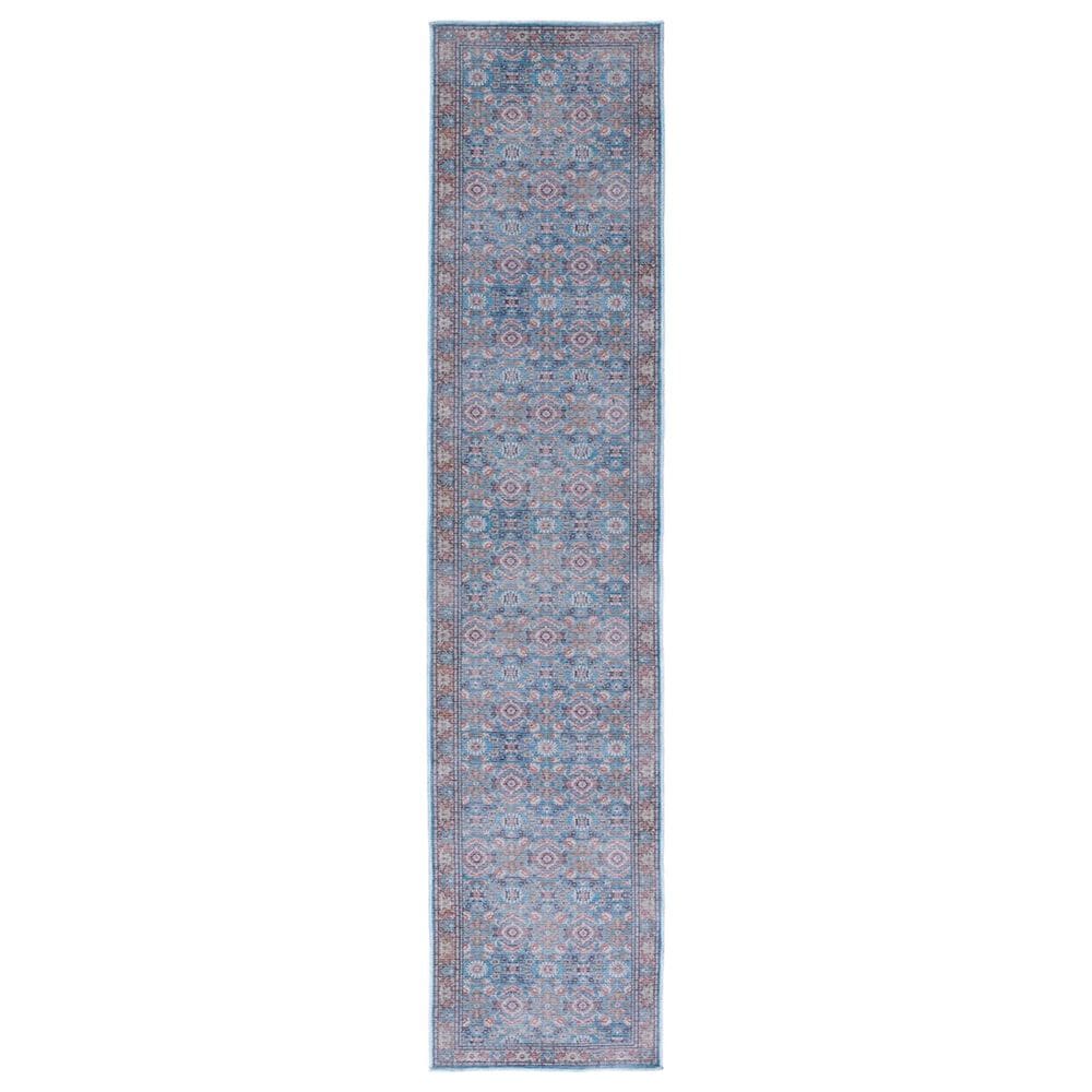 Safavieh Serapi SEP584 2" x 9" Rust and Blue Runner, , large