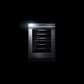 JennAir RISE 24" Right Swing Built-In Under Counter Wine Cellar in Stainless Steel, , large