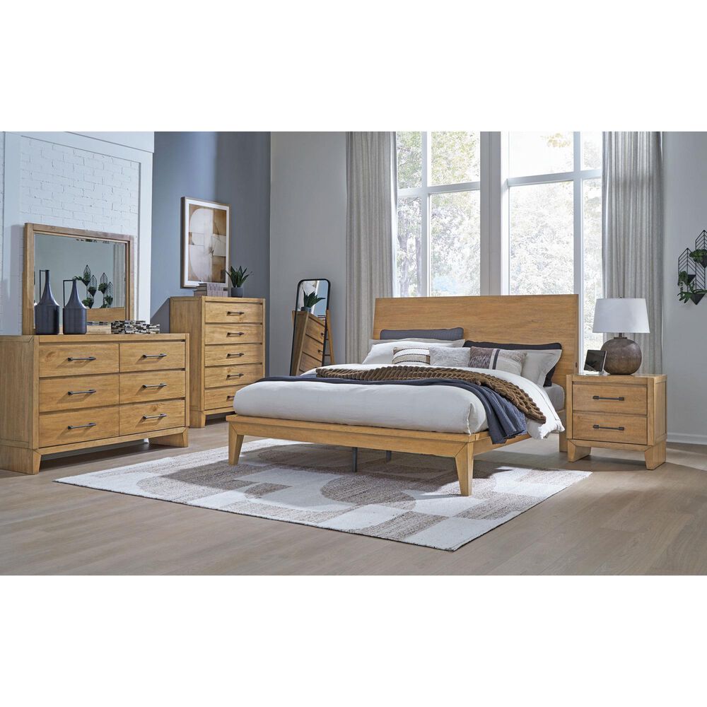 Ashley Sherbana 5-Drawer Chest in Light Brown, , large