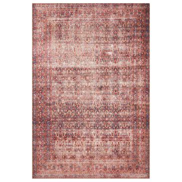 Loloi Loren LQ-05 2"3" x 3"9" Eggplant and Crimson Area Rug, , large