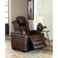 Ashley Owner"s Box Power Recliner in Thyme, , large