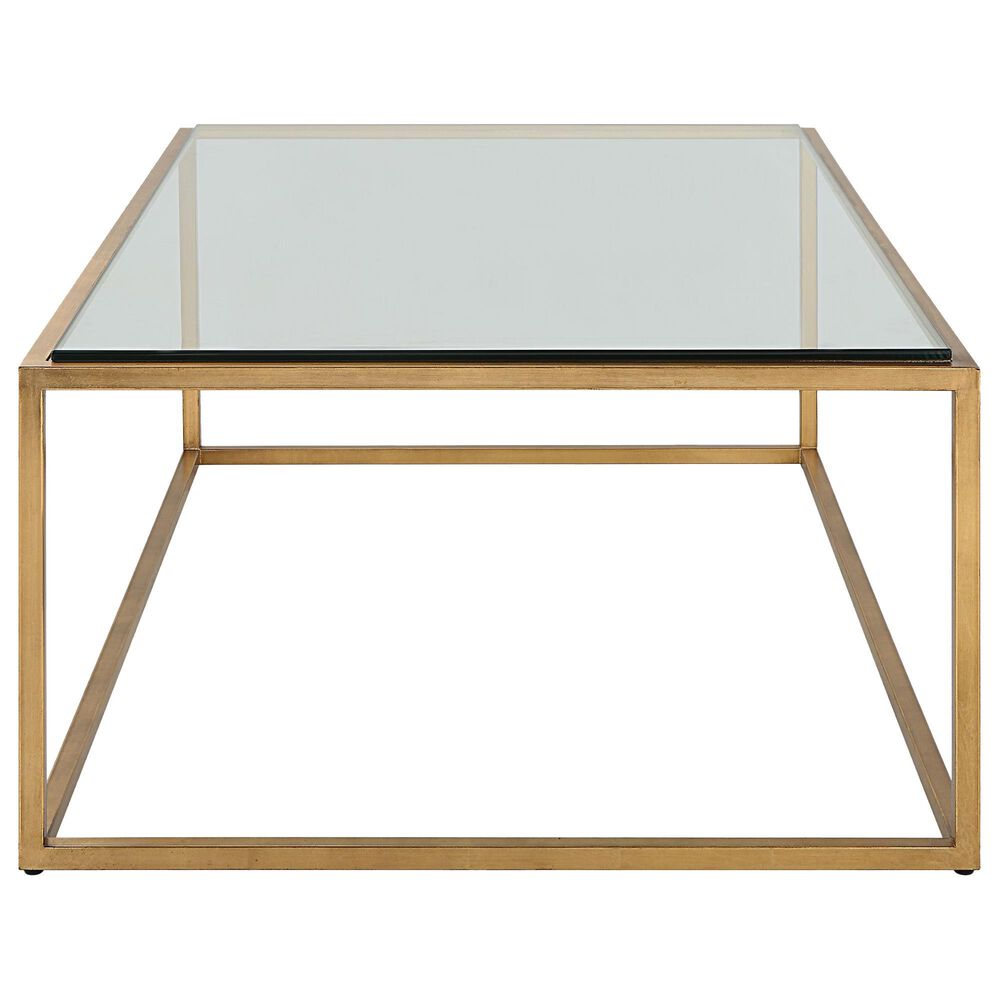Uttermost Bravura Coffee Table in Brushed Gold, , large