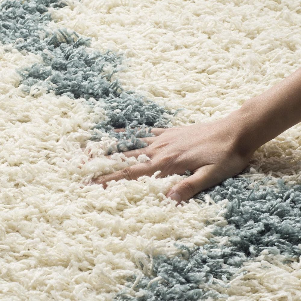Safavieh Dallas Shag SGD257J-10 10&#39; x 14&#39; Ivory/Light Blue Area Rug, , large