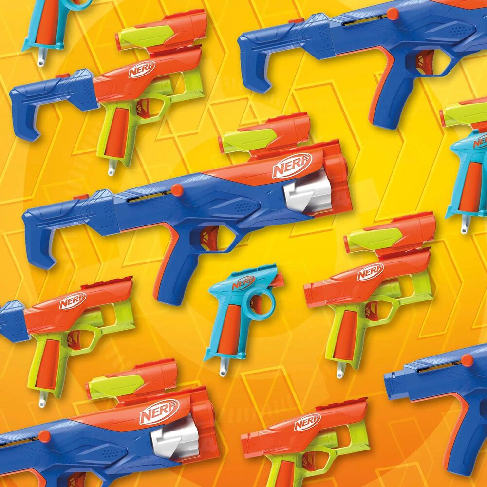 Nerf N Series Gear Up Pack with 3 Blasters and 18 N1 Darts, , large