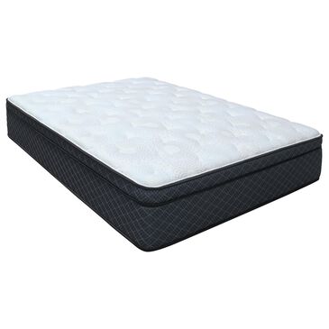 Sleeptronic Berkshire Oracle Plush Euro Pillow Top Twin Mattress, , large