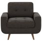 Emerald Home Furnishings Juliette Accent Chair in Charcoal, , large