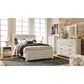 Ashley Bellaby Queen Panel Bed in White Wash, , large