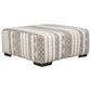 Albany Furniture Bend Cocktail Ottoman in Beige, , large