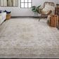 Feizy Aura Gold and Ivory 8" x 11" Area Rug, , large
