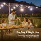 HOMLUX 2-Piece 14.5 ft Patio Umbrella Set in Dark Blue, , large
