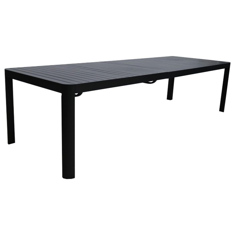 International Home Miami Mata 11-Piece Rectangular Extendable Patio Dining Set in Grey, , large