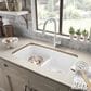 Blanco Valea 50/50 Equal Double Low Divide Sink in White, , large