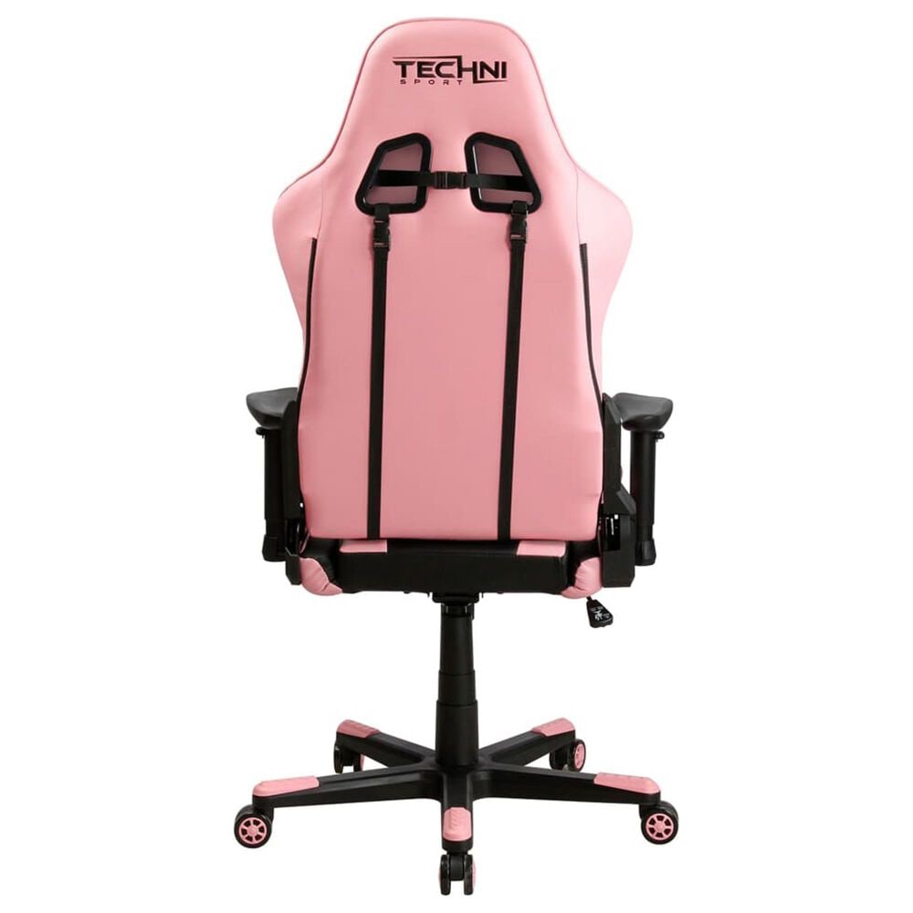 Techni Sport ProGamer2 Gaming Chair in Black and Pink, , large