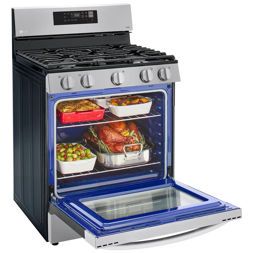 LG 5.8 Cu. Ft. Freestanding Gas Range in Stainless Steel, , large