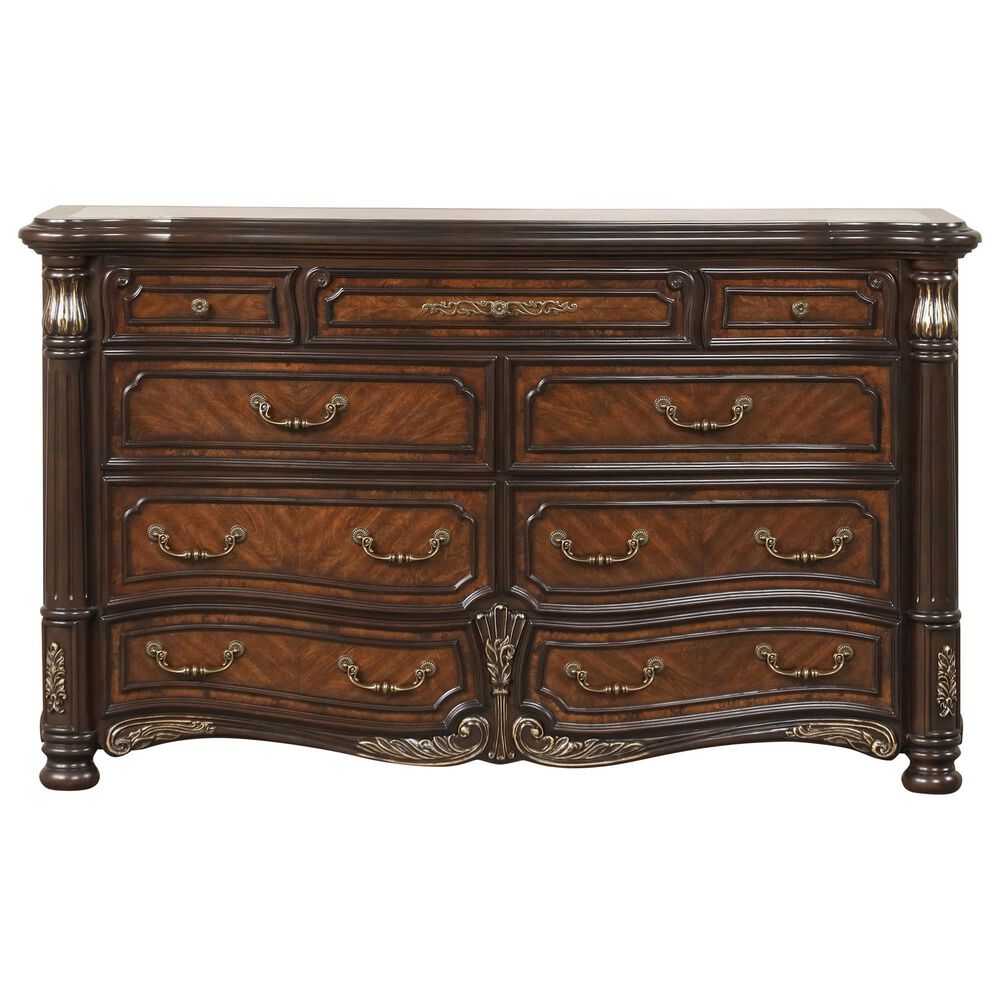 New Heritage Design Bella Note Dresser Only in Mahogany, , large