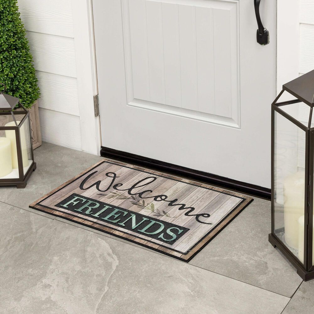 Mohawk Doorscapes Multicolor 1&#39;6&quot; x 2&#39;6&quot; Indoor/Outdoor Door Mat, , large
