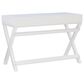 Linon Home Decor Peggy Writing Desk in White, , large