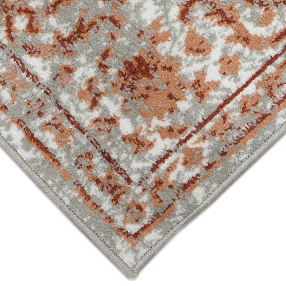 Amer Rugs Alpine 9&#39;2&quot; x 12&#39;2&quot; Orange and Gray Area Rug, , large