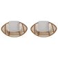 Hearth and Haven Engle Outdoor Armless Chair with Cushions in Beige (Set of 2), , large