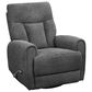Simeon Collection Natalia Manual Swivel Glider Recliner in Nightfall, , large