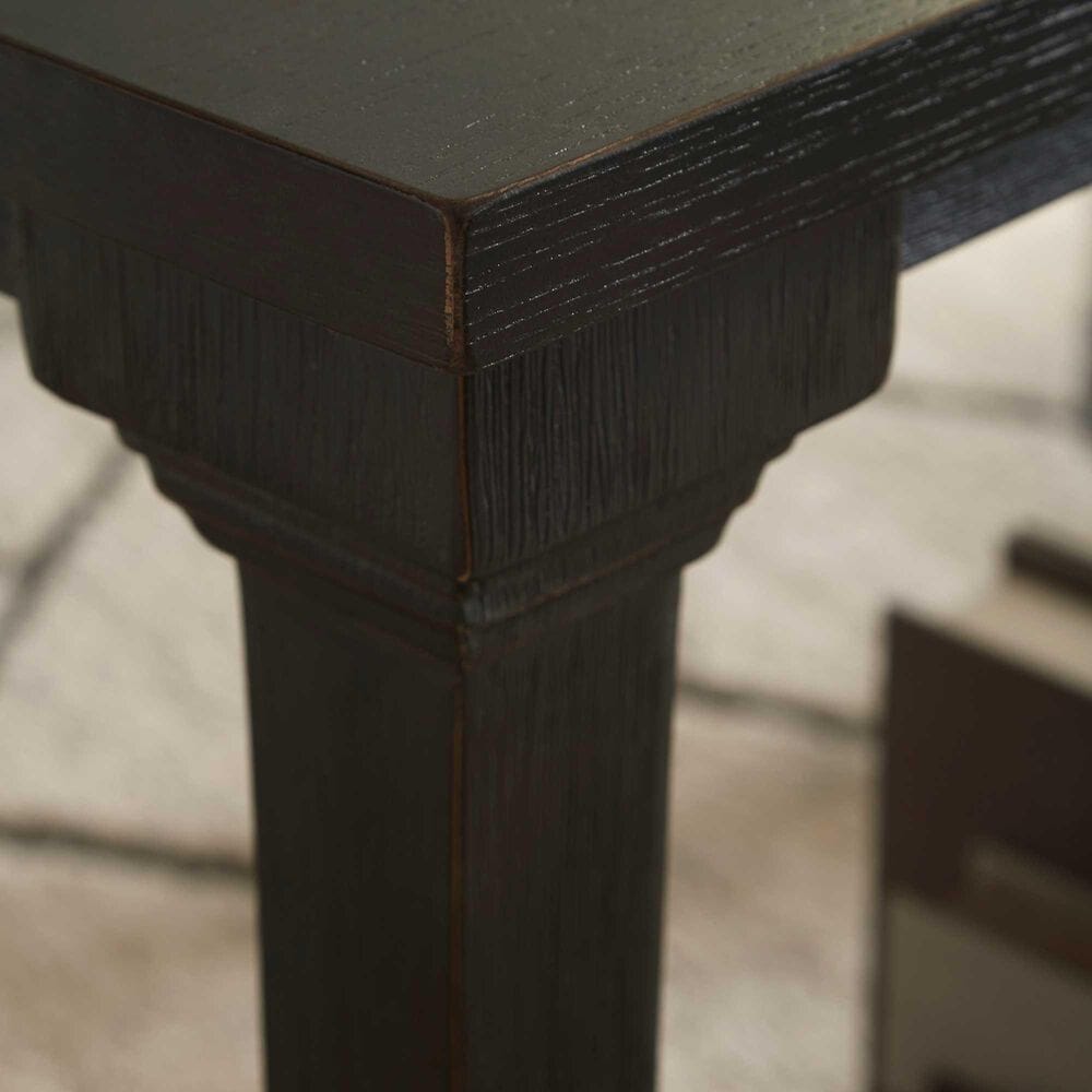 Ashley Wellturn Sofa Table in Black, , large