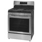 Frigidaire Gallery 30" Rear Control Gas Range with Total Convection in Stainless Steel, , large