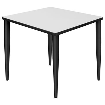 Regency Global Sourcing Kahlo 30" Leg Table in White/Black, , large