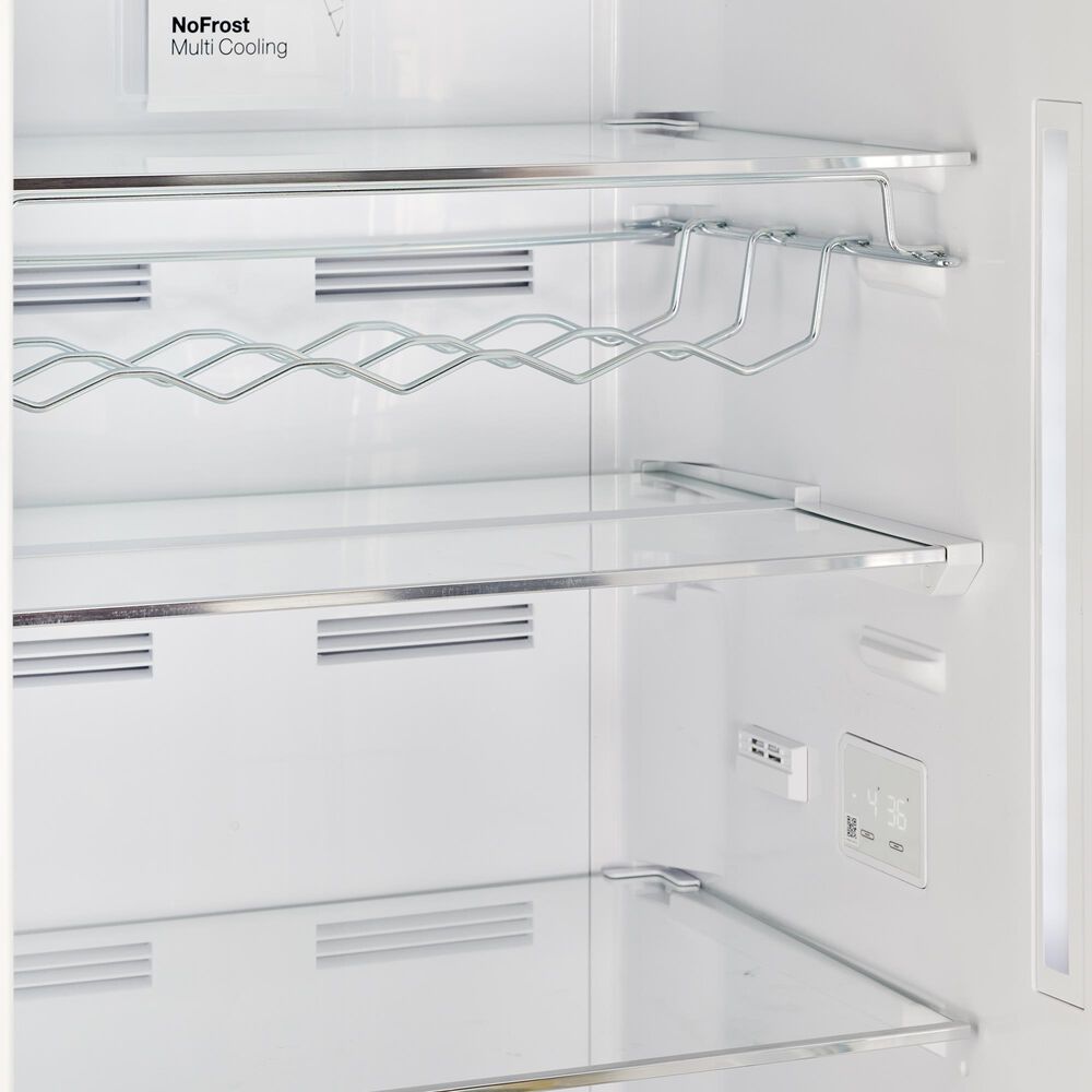 Unique Appliances Classic Retro 12 Cu. Ft. Bottom Freezer Regfrigerator In Creamsicle Orange, , large