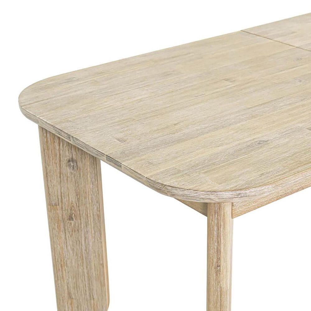 LH Imports Haru Extension Dining Table in Sand Wash  - Table Only, , large