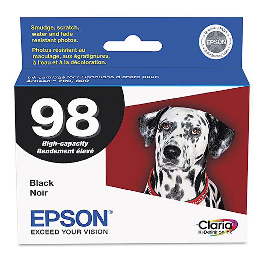 Epson 98 High-Capacity Ink Cartridge in Black, , large