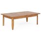 Hearth and Haven Aston 2-Piece Patio Chat Set with Gray Cushion in Teak, , large
