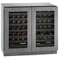 U-Line 36" French Door Wine Cooler with Double Doors and Integrated Frame - Panels Sold Separately, , large