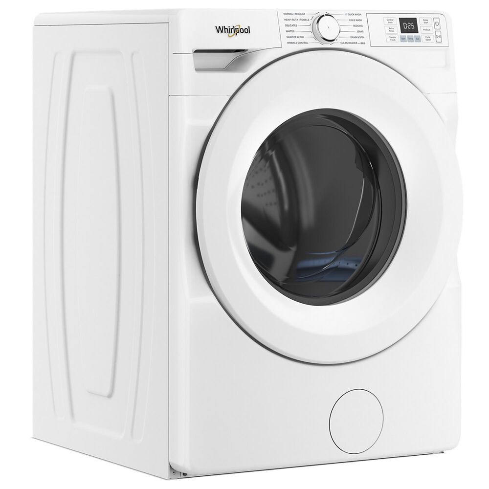 Whirlpool 4.5 Cu. Ft. Front Load Washer with Tumble Fresh Option in White, , large