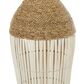 Maple and Jade 32.2" Handmade Decorative Vase in White, Natural Brown and Cream, , large