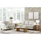 Ashley Genoa Leather Sofa and Loveseat in Coconut, , large