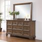 New Heritage Design Mariana Mirror in Vintage Mocha, , large