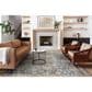 Loloi Helena Indigo and Taupe 7"9" x 9"9" Area Rug, , large