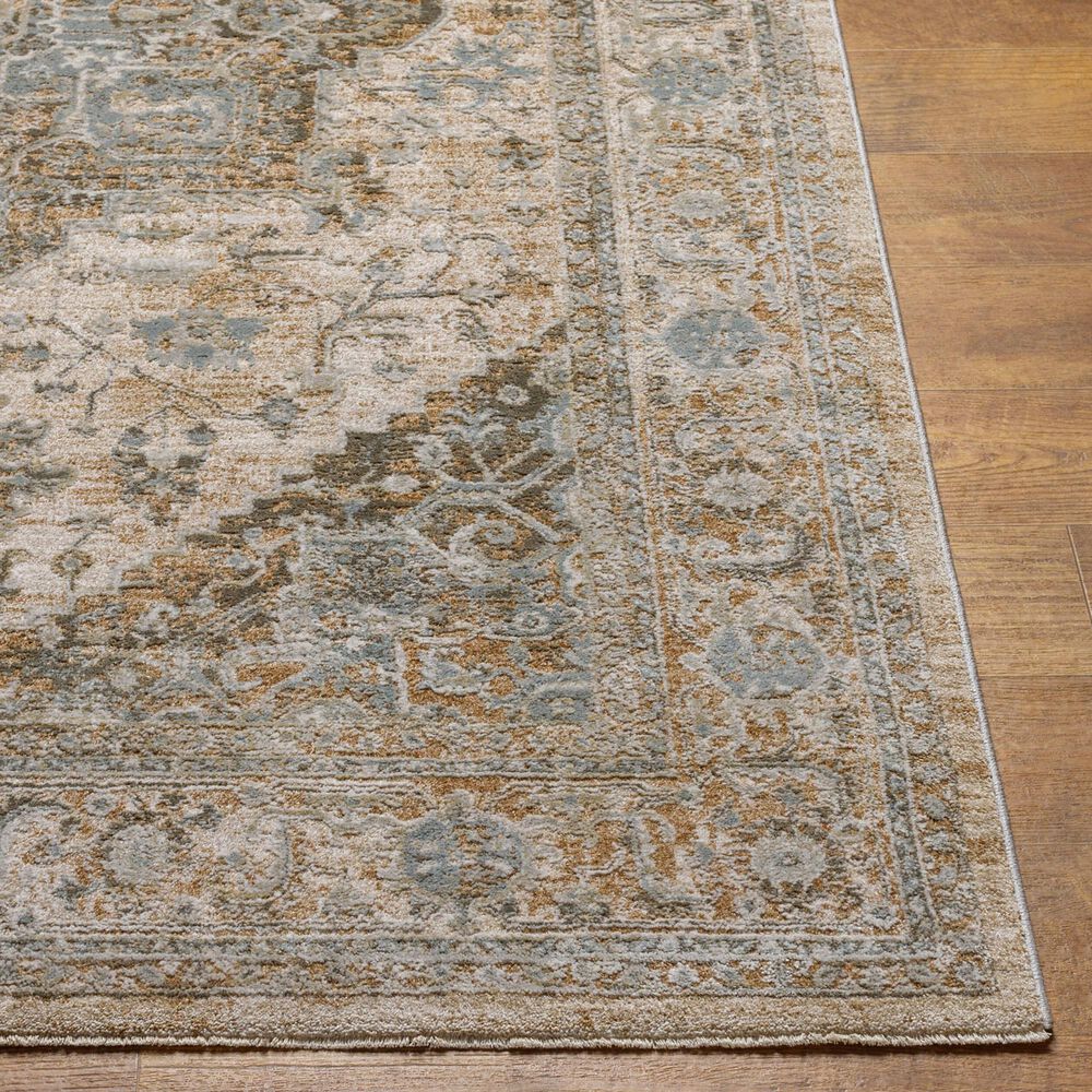 Surya Brunswick 12&#39; x 15&#39; Light Beige, Taupe, Olive, Light Gray, Charcoal, White, Teal and Dusty Sage Area Rug, , large