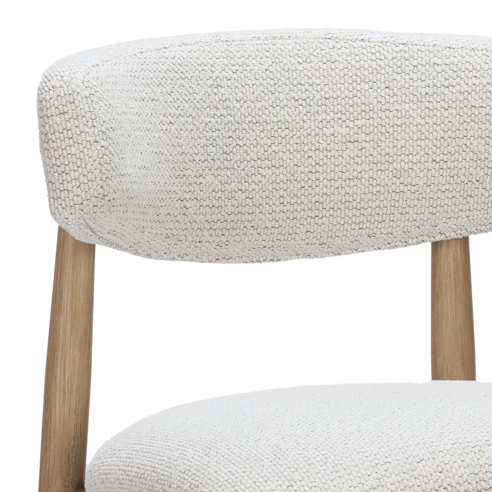 Zuo Modern Bege Side Chair in White, , large