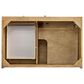 James Martin Vanities Laurent 36" Single Bathroom Vanity in Light Natural Oak with 3 cm Parisien Bleu Quartz Top and Rectangular Sink, , large