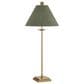 Southern Lighting Shelly Table Lamp in Gold, , large