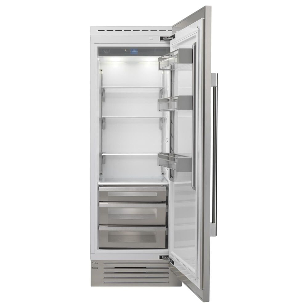 Fulgor Milano 17.44 Cu. Ft. Built-In Fridge Column with Right Hinge in Stainless Steel, , large