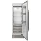 Fulgor Milano 17.44 Cu. Ft. Built-In Fridge Column with Right Hinge in Stainless Steel, , large