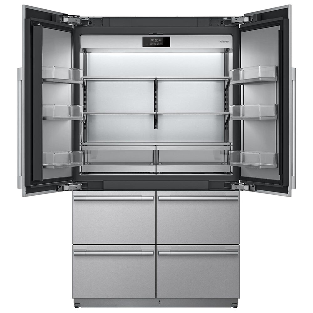 Signature Kitchen Suite 48&quot; Built-In French Door Refrigerator - Panels Sold Separately, , large