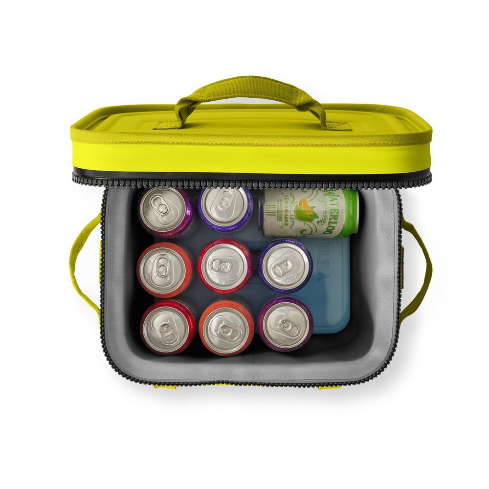 YETI Hopper Flip 12 Soft Cooler in Firefly Yellow, , large