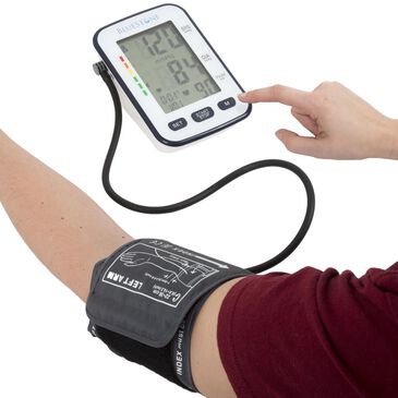 Timberlake Bluestone Automatic Upper Arm Blood Pressure Monitor in Grey, , large