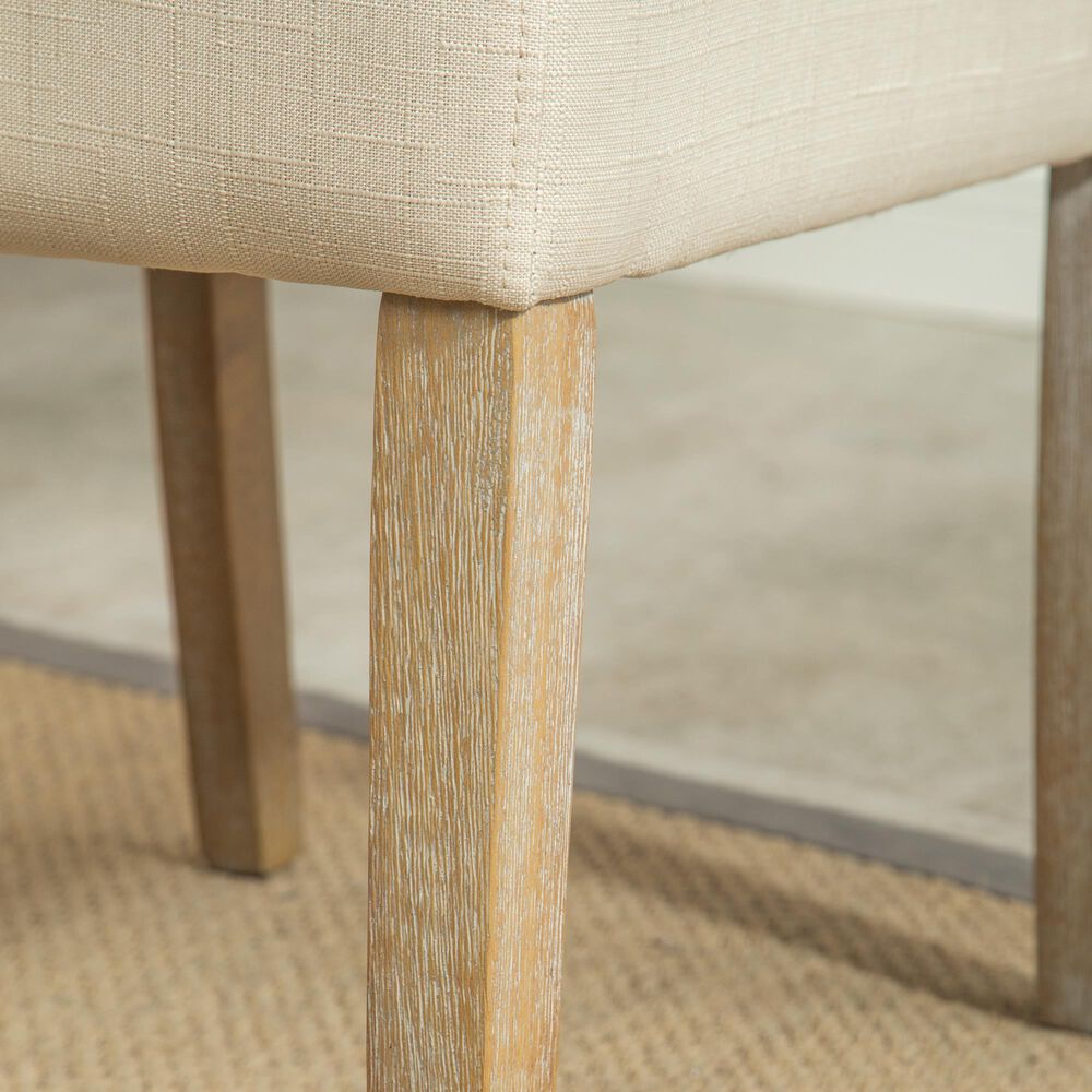 Hearth and Haven Habit Side Chair with Beige Cushion in Tan (Set of 2), , large